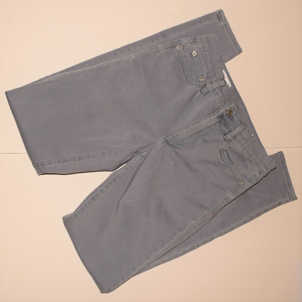GAP High Rise Skinny in Light gray/blue